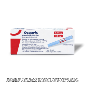 OZEMPIC RED 2MG [0.25/0.5 MG DOSES] SEMAGLUTIDE PEN | CANADA PHARMACEUTICAL GRADE