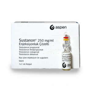 SUSTANON 250 mg/ml ASPEN 10 x 1ml AMPS (10 SINGLE BOXES UNOPENED)(You now need a prescription for these in Turkey. Once the stock runs out, we probably won’t have anymore.)