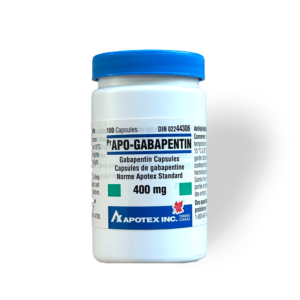 GABAPENTIN 400MG x 100 – APOTEX | CANADA PHARMACEUTICAL GRADE