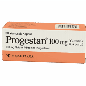 Progestan [Progesterone] 100 mg x 30 – Turkey Pharmaceutical Grade