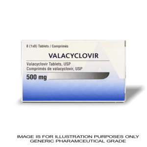 Valacyclovir 500mg x 8 Tablets | CANADIAN PHARMACEUTICAL GRADE