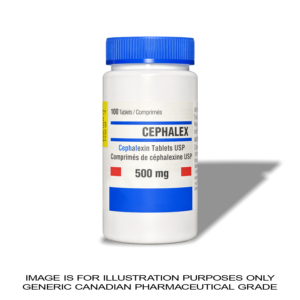 Cephalexin (Keflex) 500mg x 100 – Canadian Pharmaceutical Grade