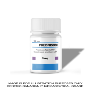 Prednisone 5mg x 100 – Canadian Pharmaceutical Grade