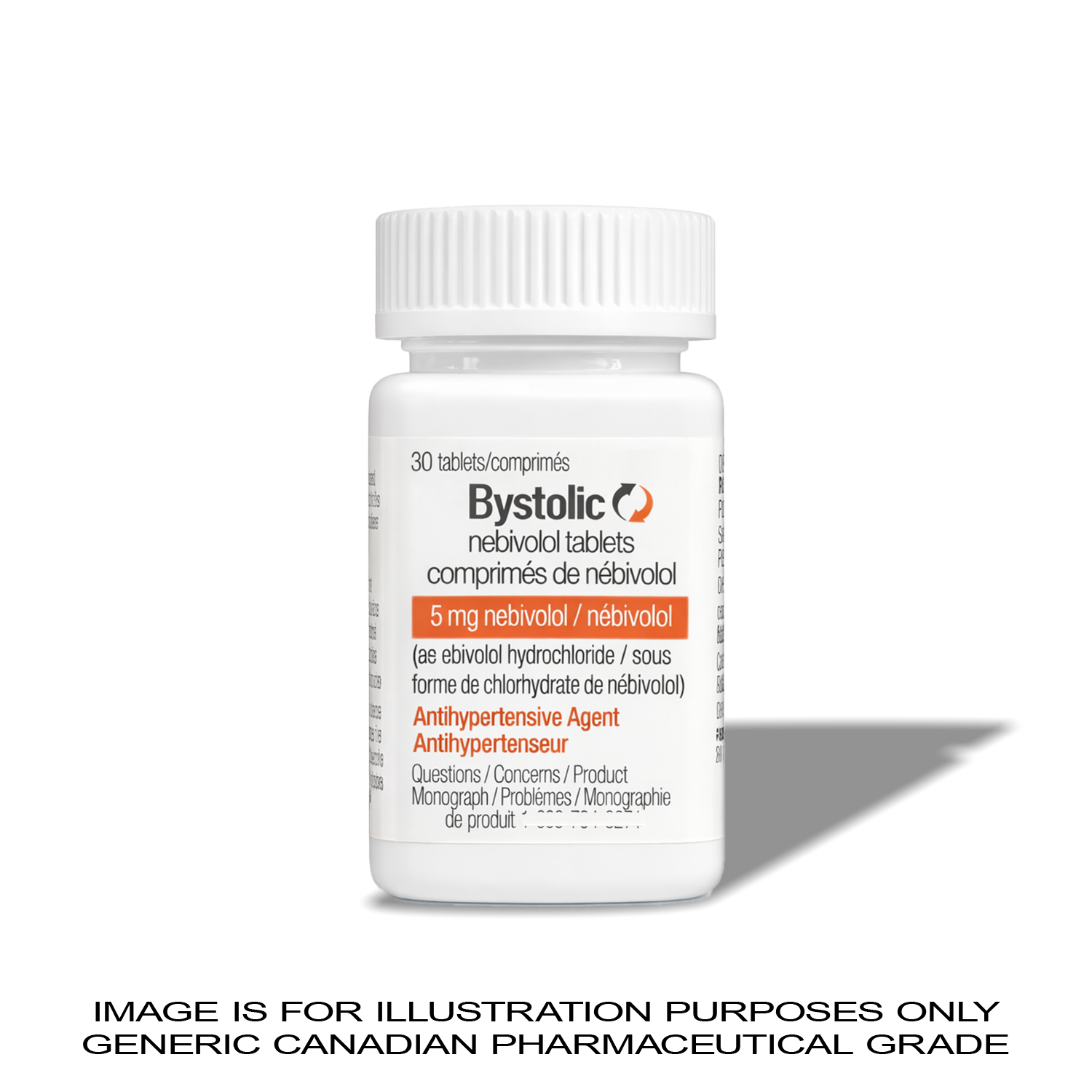 Nebivolol Tablets 5mg x 30 | CANADIAN PHARMACEUTICAL GRADE