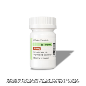 Estradiol 2mg x 100 | CANADIAN PHARMACEUTICAL GRADE