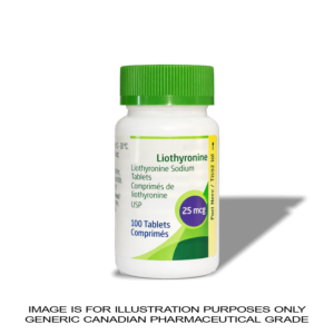 T3 (Liothyronine) 25mcg x 100 | CANADIAN PHARMACEUTICAL GRADE