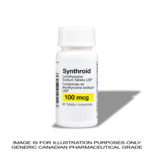 T4 x 100MCG x 90 | CANADA PHARMACEUTICAL GRADE