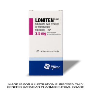 Minoxidil 2.5 mg x 100 Tablets - PFIZER