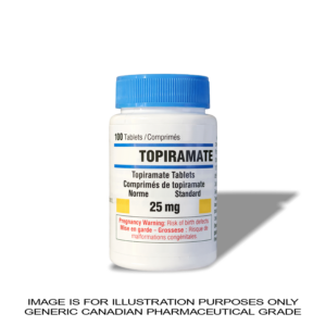 TOPIRAMATE 25MG X 100 | CANADIAN PHARMACEUTICAL GRADE