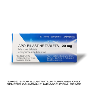 Bilastine Tablets 20mg x 30 | CANADIAN PHARMACEUTICAL GRADE