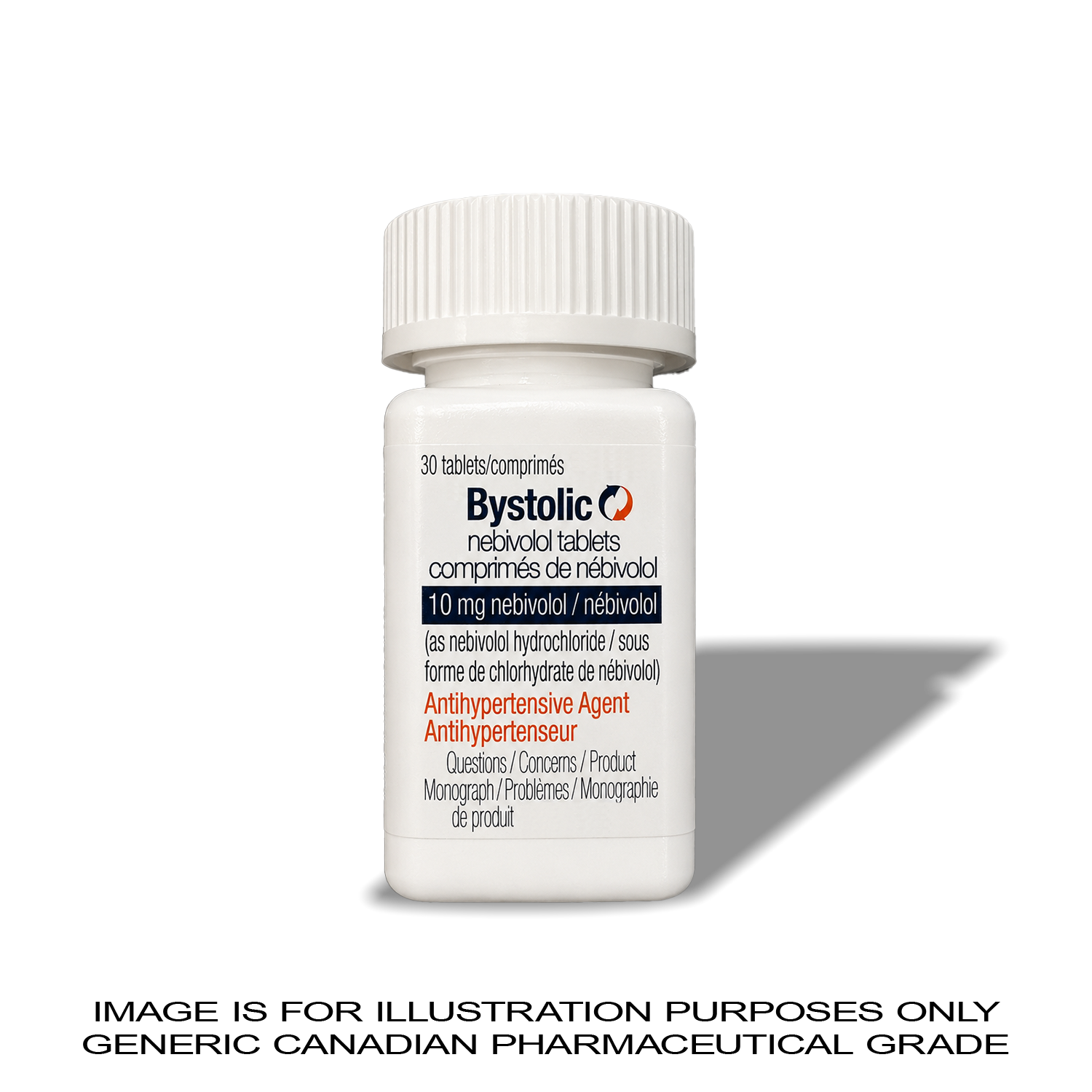 BYSTOLIC Nebivolol Tablets 10 mg x 30 | CANADIAN PHARMACEUTICAL GRADE