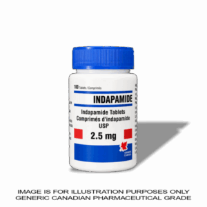 INDAPAMIDE – 2.5MG – 100 TABLETS [diuretic]