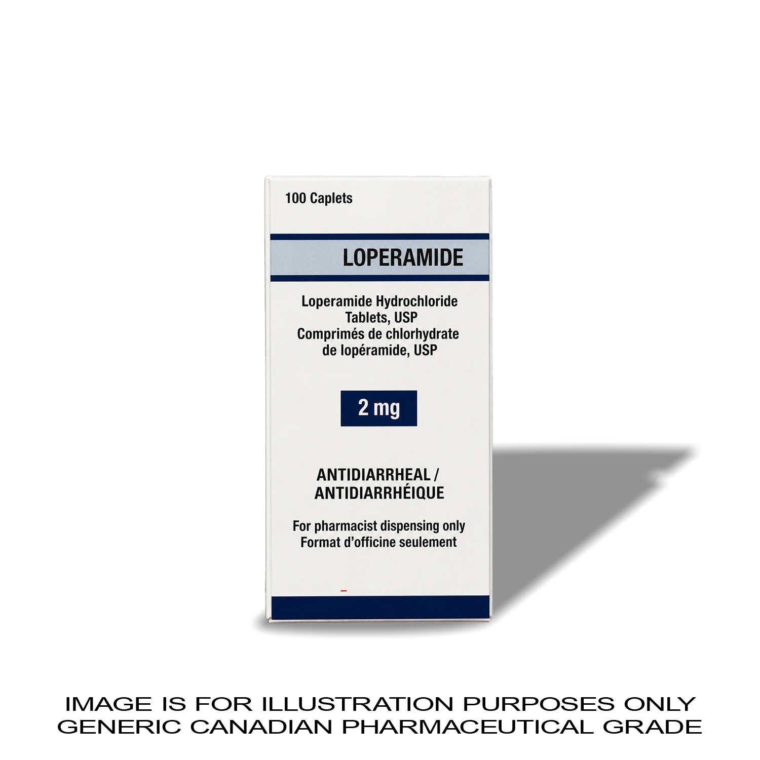 LOPERAMIDE - 2MG X 100 - ANTI DIARRHEA