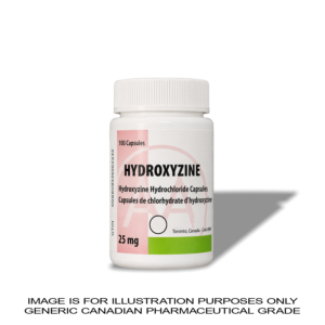 Hydroxyzine-25MG-100-TABLETS [SLEEP AID] [ALLERGY RELIEF]