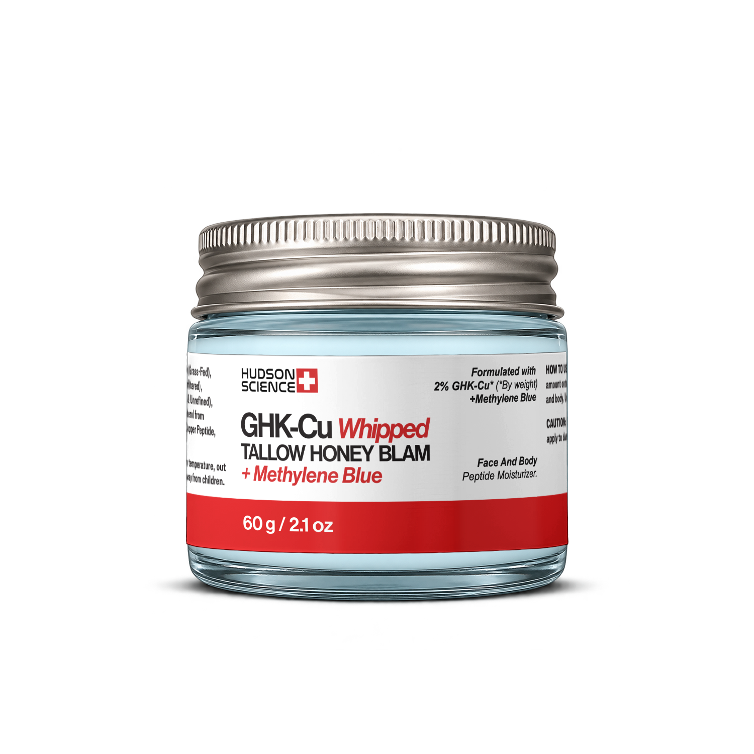 GHK-Cu + Methylene Blue Tallow Honey Balm 60g - Face and body cream